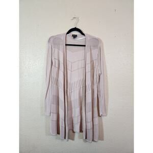 Torrid Women's Beige Tan Open‎ Knit Long Sleeves Cardigan Sweater Size 2X